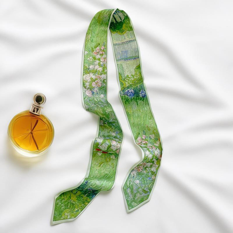 Luxury Bags Cute - Foulard long imprimé pour femme, bandeau